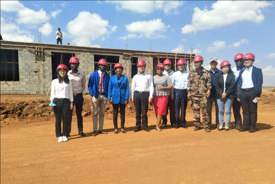 公司领导工地视察1