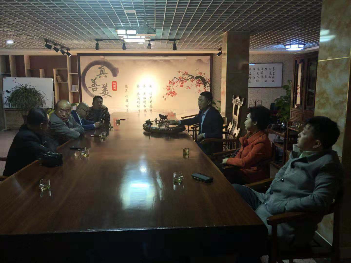 太原市工商联主席来公司参观考察